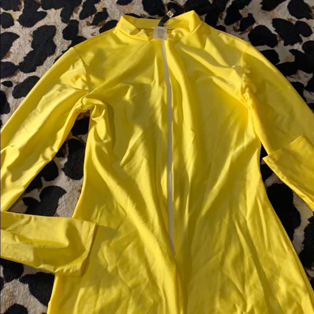 Yellow jumpsuit